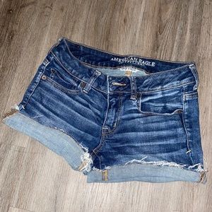 Womens American Eagle Jean Shorts